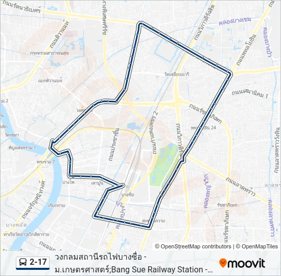 2-17 Bus Line Map