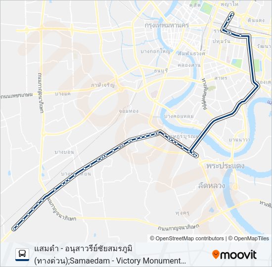 4-23E (140) รถบัส แผนที่สายรถ