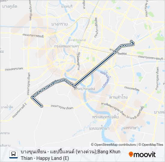 4-27E (173) รถบัส แผนที่สายรถ