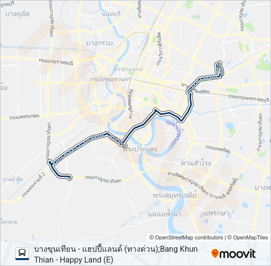 4-27E (173) รถบัส แผนที่สายรถ
