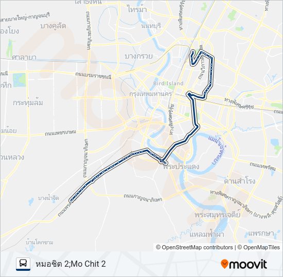 4-29E (529) รถบัส แผนที่สายรถ