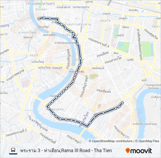 3-35 (1) รถบัส แผนที่สายรถ