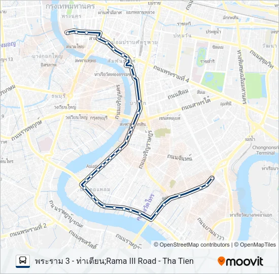 3-35 (1) Bus Line Map