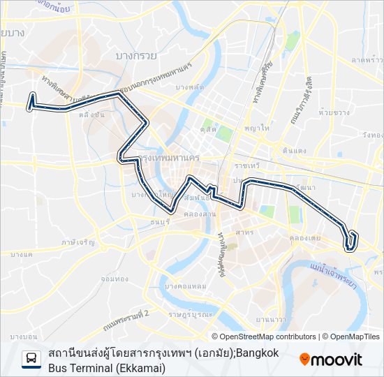 4-39 (40) รถบัส แผนที่สายรถ