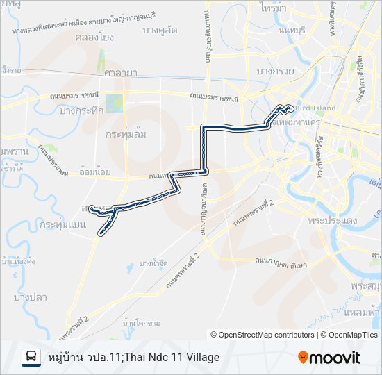 4-44 (80ก) รถบัส แผนที่สายรถ