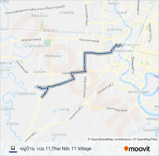 4-44 (80ก) Bus Line Map