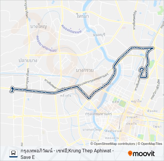 4-49 (170) รถบัส แผนที่สายรถ