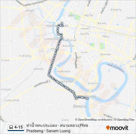 4-15 รถบัส แผนที่สายรถ