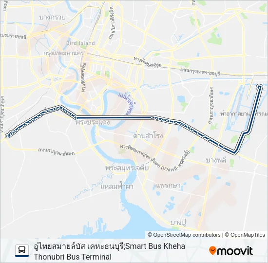 S7 (558) Bus Line Map