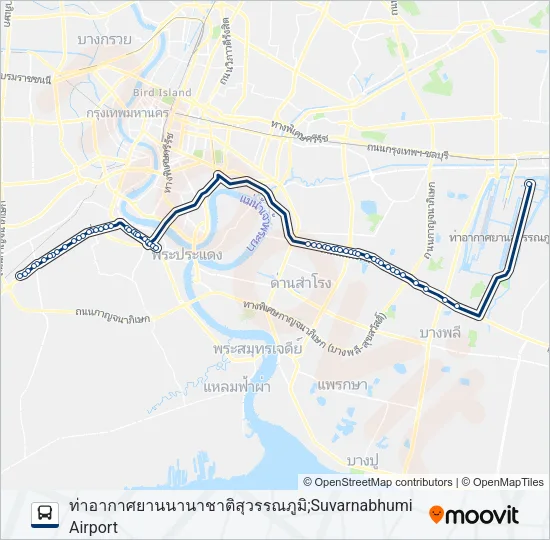 S7 (558) Bus Line Map