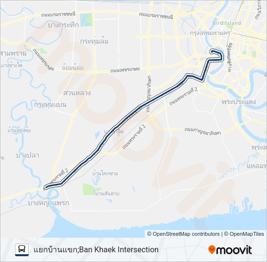 4-21 (120) รถบัส แผนที่สายรถ