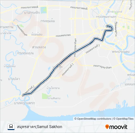 4-21 (120) Bus Line Map
