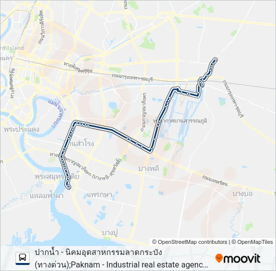 3-25E (552) Bus Line Map