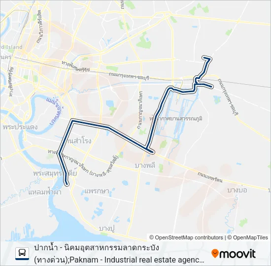 3-25E (552) Bus Line Map
