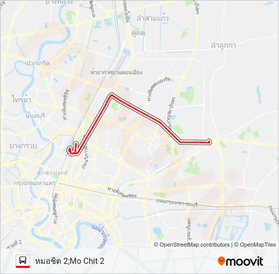 1-36 (26) Bus Line Map