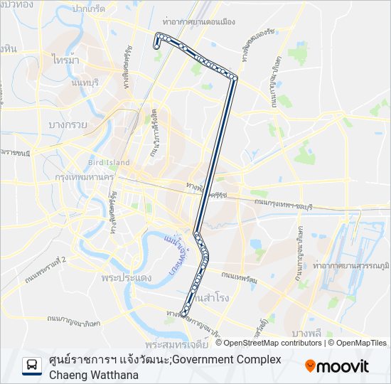 3-23E (513) รถบัส แผนที่สายรถ