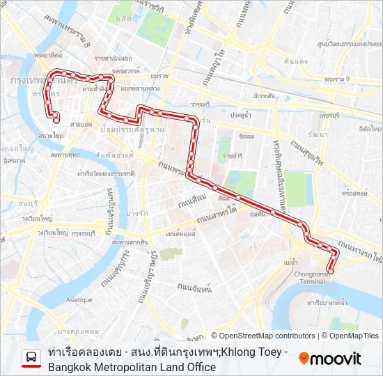 3-41 (47) Bus Line Map