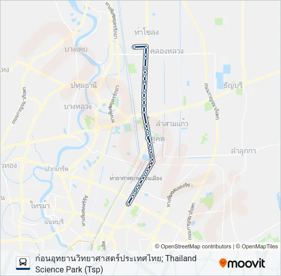 1-4 (39) Bus Line Map