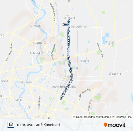 1-4 (39) Bus Line Map
