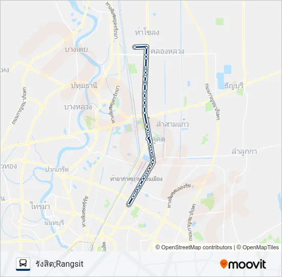 1-4 (39) Bus Line Map