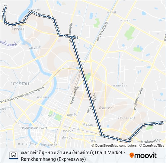 2-18E (69E) รถบัส แผนที่สายรถ