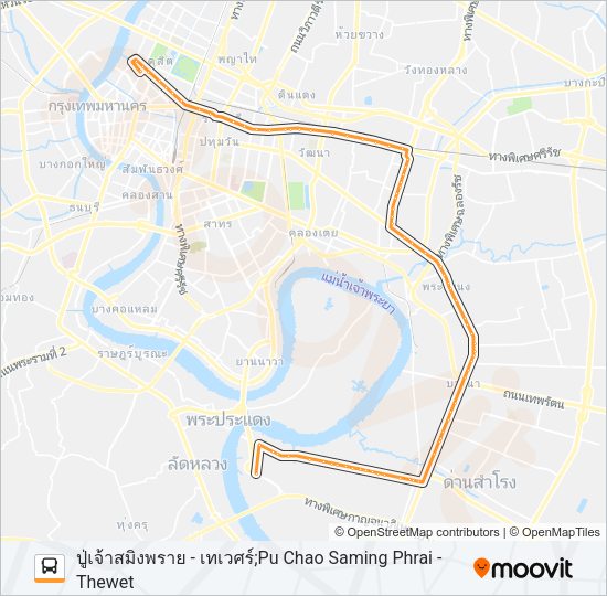 3-5 (23) รถบัส แผนที่สายรถ