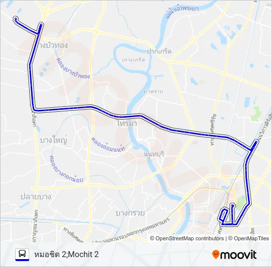 2-20 (134) Bus Line Map