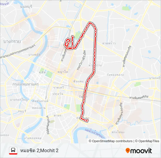3-47 (136) Bus Line Map