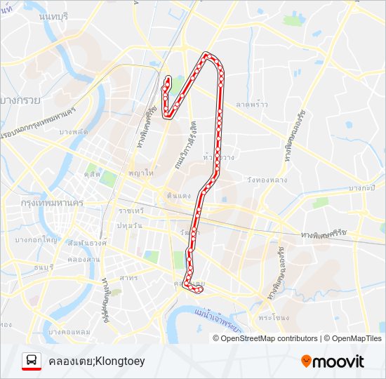 3-47 (136) รถบัส แผนที่สายรถ
