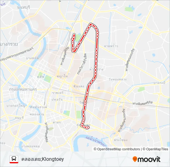 3-47 (136) Bus Line Map
