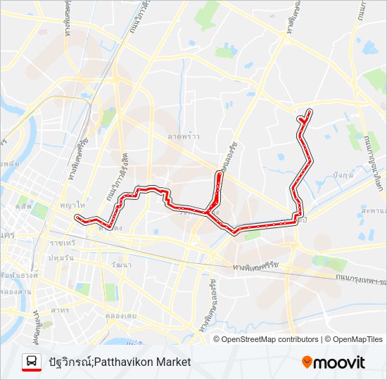 2-41 (36ก) รถบัส แผนที่สายรถ