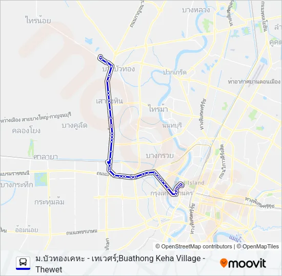 2-25 (516) Bus Line Map