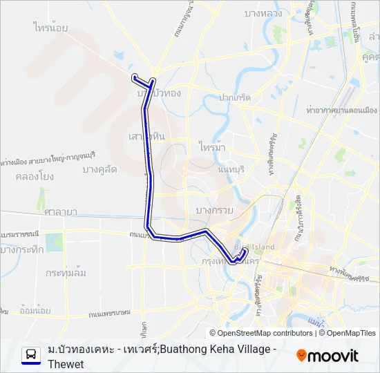 2-25 (516) Bus Line Map