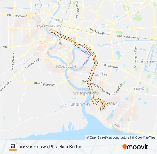 3-7E ปอ. (25) Bus Line Map