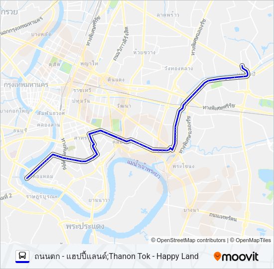 3-40 (22) รถบัส แผนที่สายรถ
