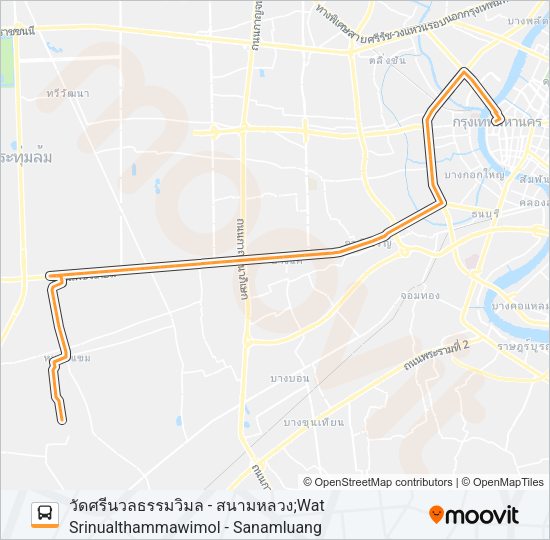 4-43 (80) รถบัส แผนที่สายรถ
