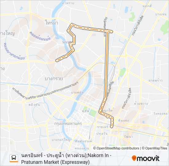 2-10E (63 ทางด่วน) รถบัส แผนที่สายรถ