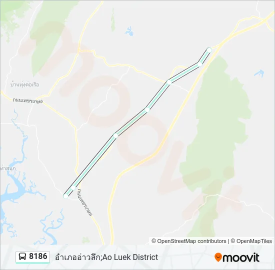 8186 Bus Line Map