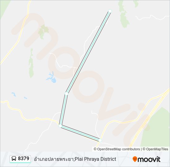 8379 รถบัส แผนที่สายรถ
