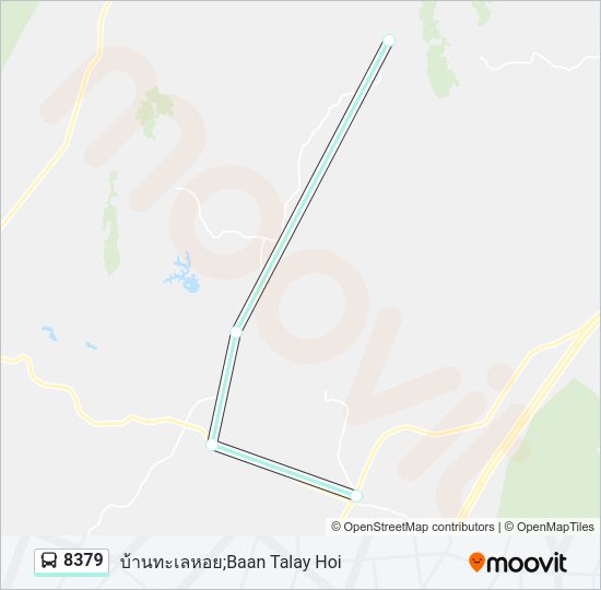 8379 รถบัส แผนที่สายรถ