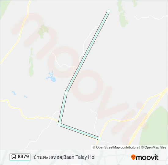 8379 Bus Line Map