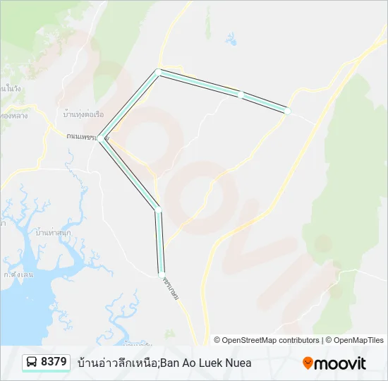 8379 Bus Line Map