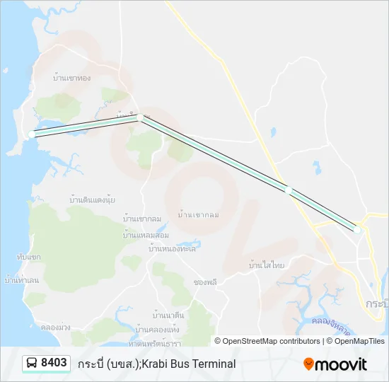8403 Bus Line Map