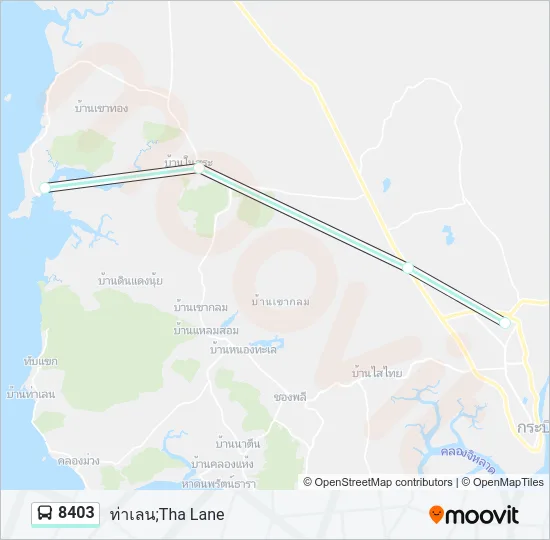 8403 Bus Line Map