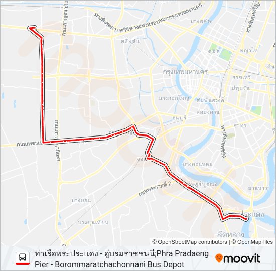 4-5 (101) รถบัส แผนที่สายรถ