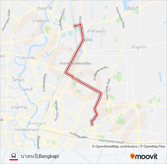 1-11 (95ก) รถบัส แผนที่สายรถ