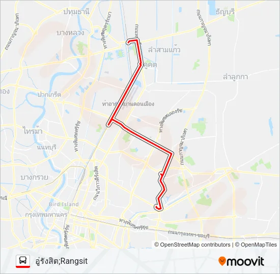 1-11 (95ก) Bus Line Map