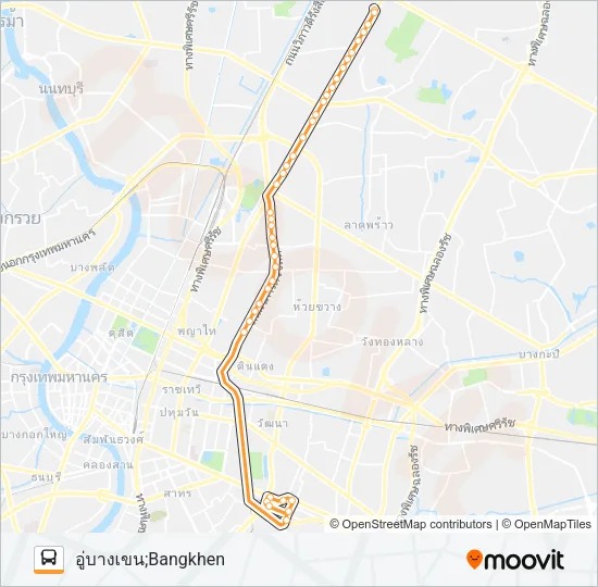 1-12E (107) Bus Line Map