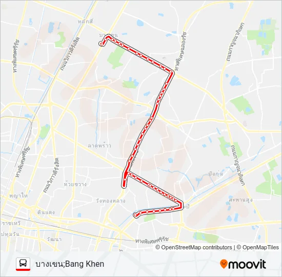 1-29 (95เลียบด่วน) รถบัส แผนที่สายรถ