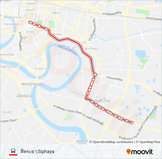 3-9E (45) Bus Line Map
